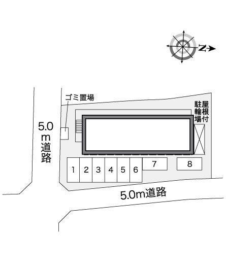 パンタレイ(27120)の駐車配置図