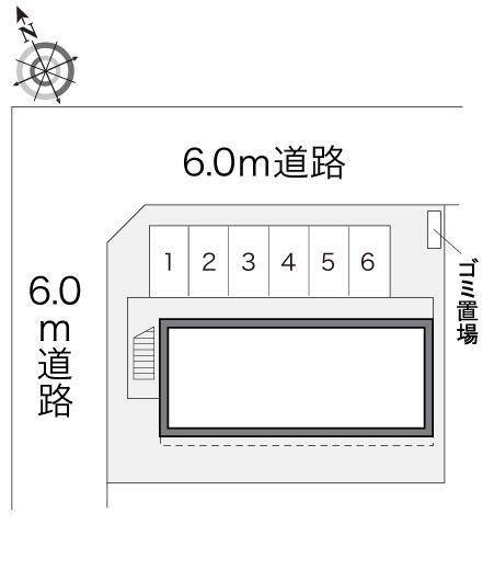 Ｐｅａｒ．Ⅰ(16896)の駐車配置図