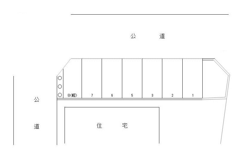 J-512の駐車配置図