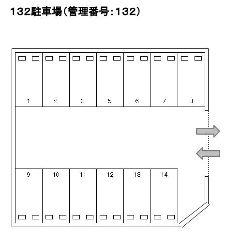 J-132の駐車配置図