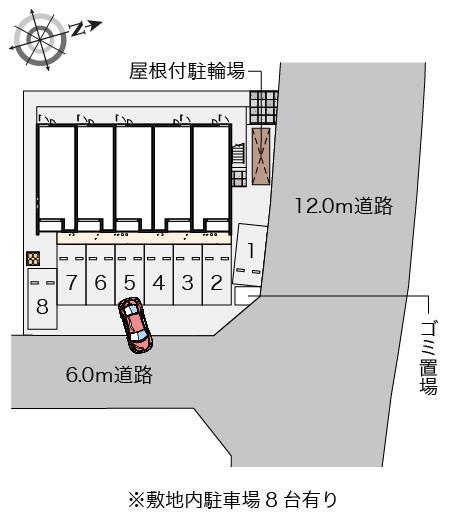 クレイノ江合(56693)の駐車配置図