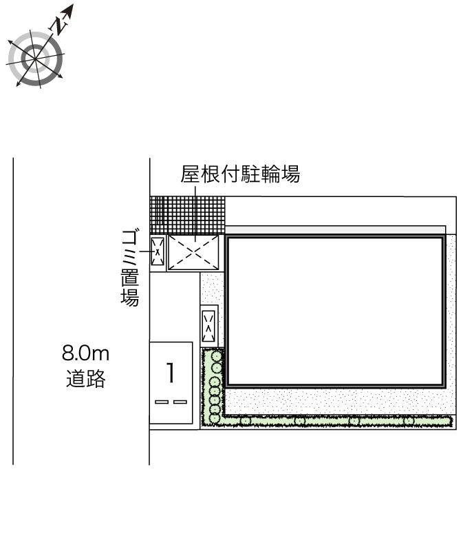 サンビトレス(47016)の駐車配置図