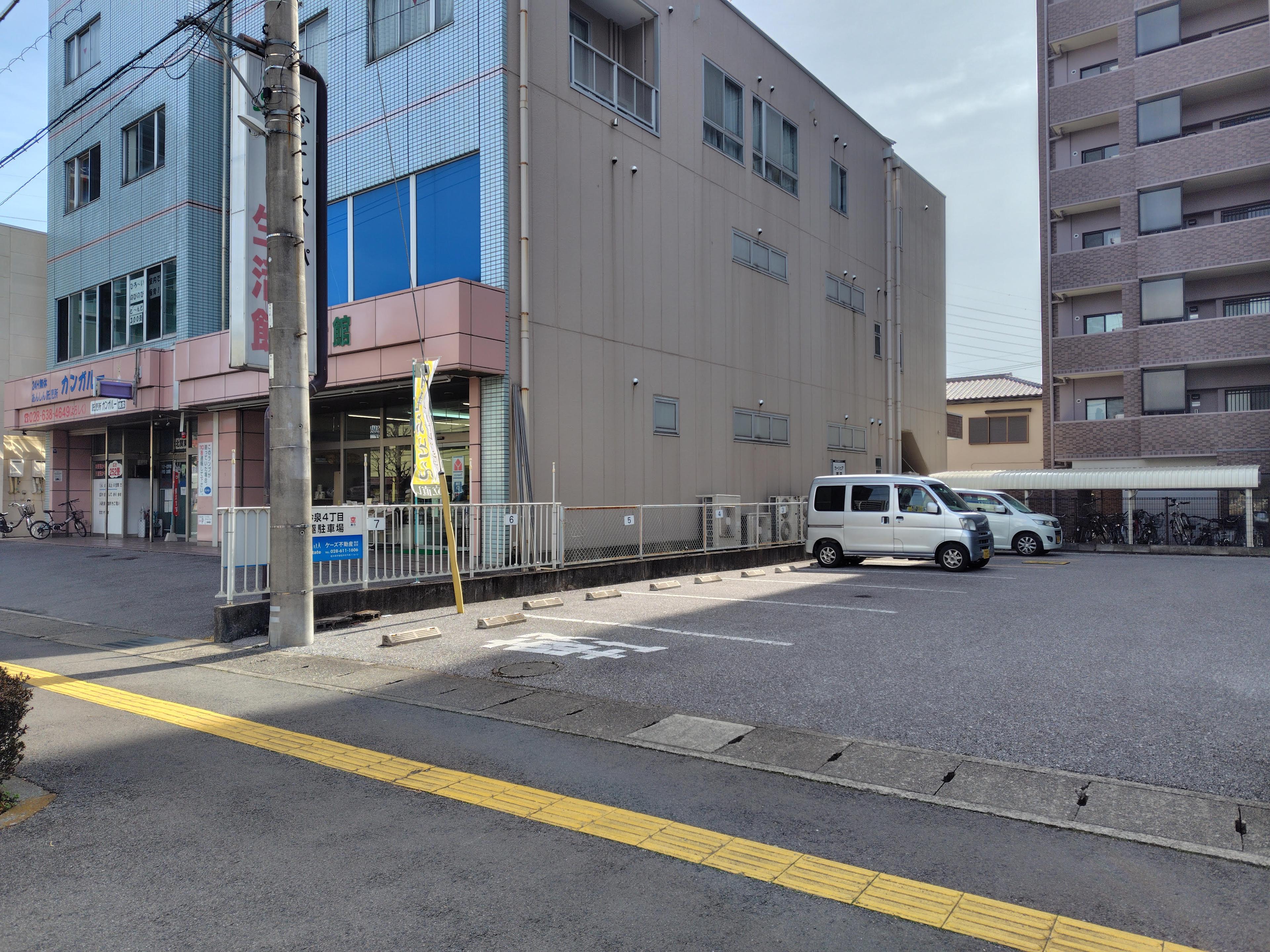 元今泉4丁目白楊通り駐車場の外観・駐車場イメージ1枚目