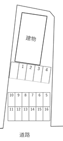 セジュール壱番館の駐車場