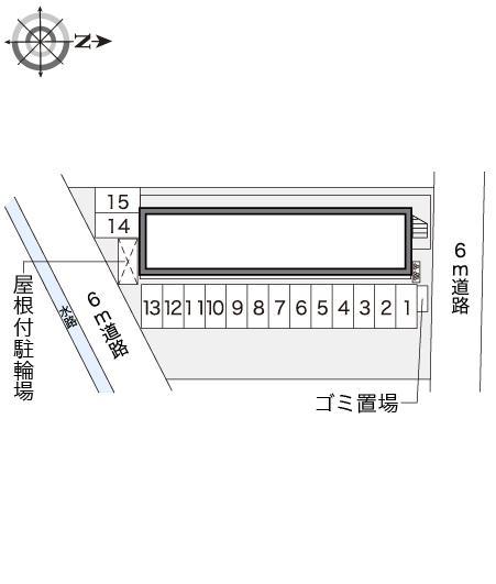 ユングフラウ(16740)の駐車配置図