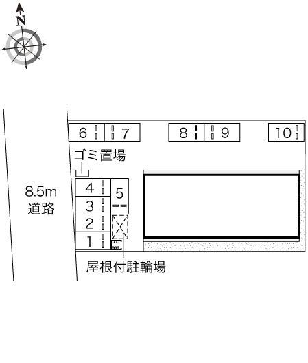 グレイスヒカリ(45575)の駐車配置図