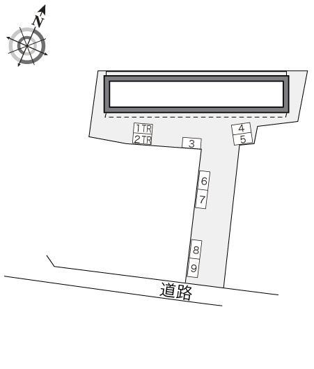 アール(11082)の駐車配置図