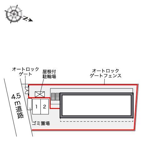 ミント千里(41969)の駐車配置図