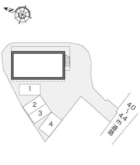 リバー(20868)の駐車配置図