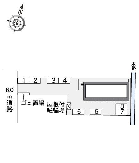 浦和南(40247)の駐車配置図