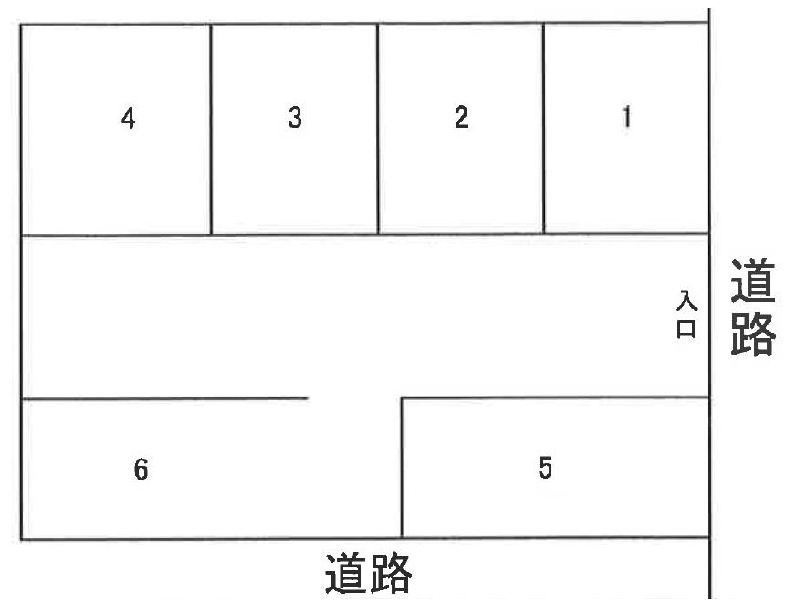 ＩＫパーキングの駐車配置図