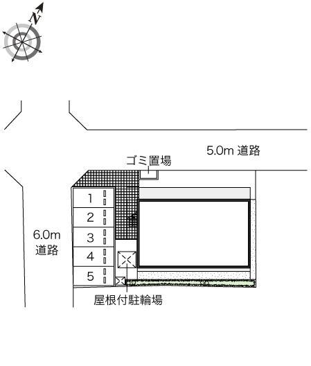 ＧａｒｄｅｎⅡ(46238)の駐車配置図