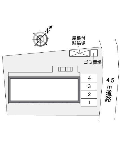 小柳町Ⅲ(39961)の駐車配置図