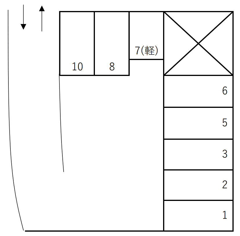 駐車場画像4枚目