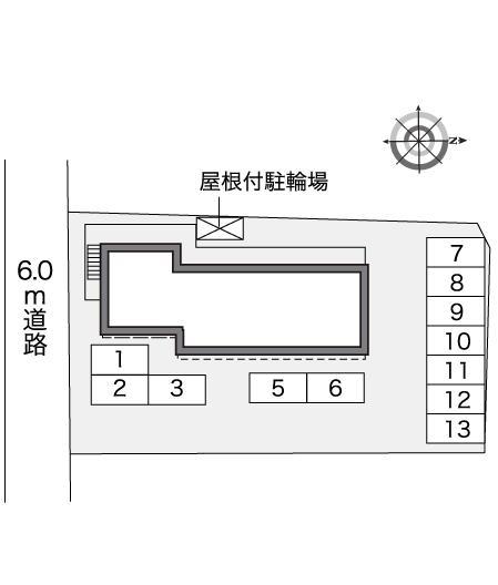 ＭＳ本町(42149)の駐車配置図