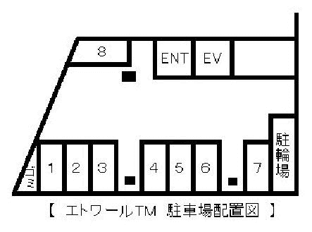 エトワールＴＭの駐車配置図