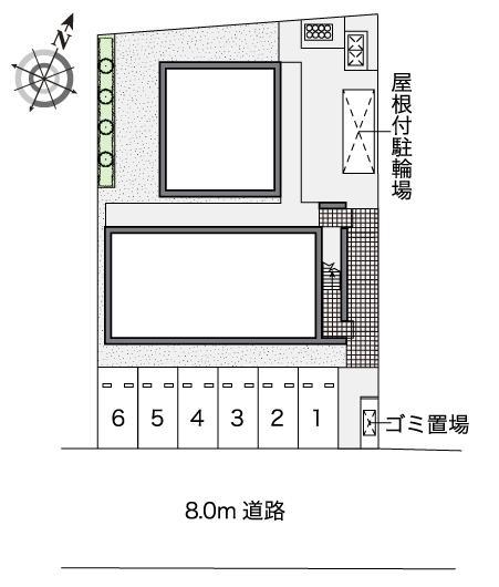 ユイカーナ(41845)の駐車配置図