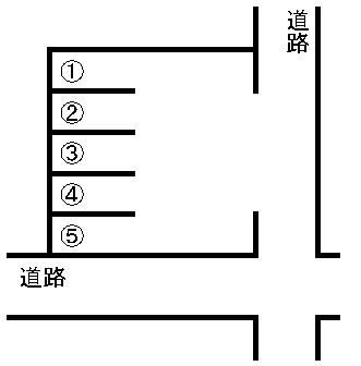 湖東2丁目駐車場の駐車配置図
