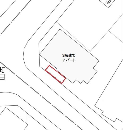 今本町7丁目駐車場の駐車配置図