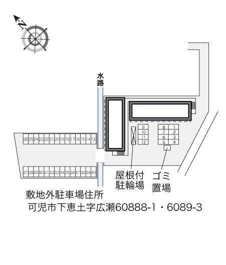 ＫＡＮＩ(28571)の駐車配置図
