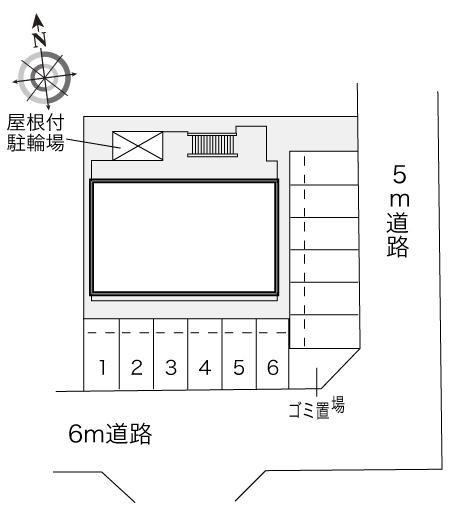 富士見台(22674)の駐車配置図