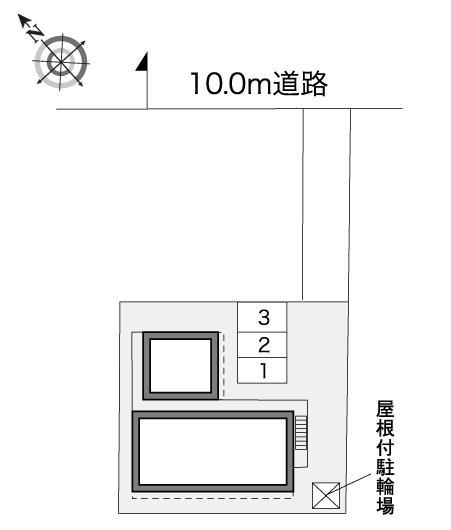 北緯４３度(30718)の駐車配置図
