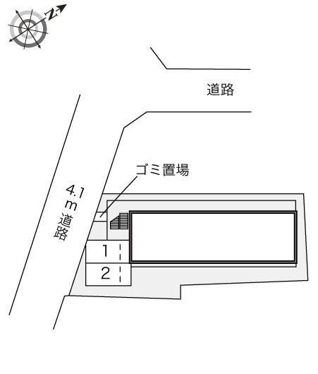 アルテミス(23021)の駐車配置図