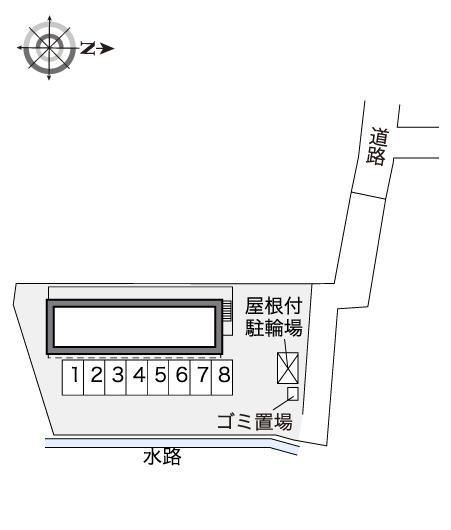 ロイヤルⅡ(30423)の駐車配置図