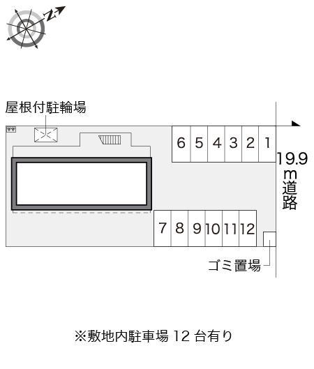 神中(14907)の駐車配置図