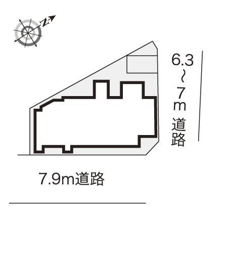 ＲＸ豊田梅坪(4962)の駐車配置図