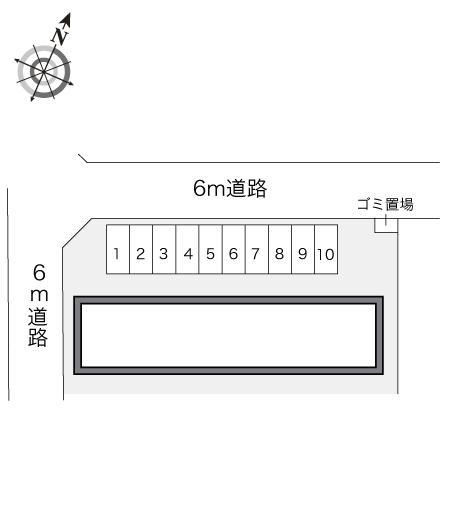 吉春(18495)の駐車配置図
