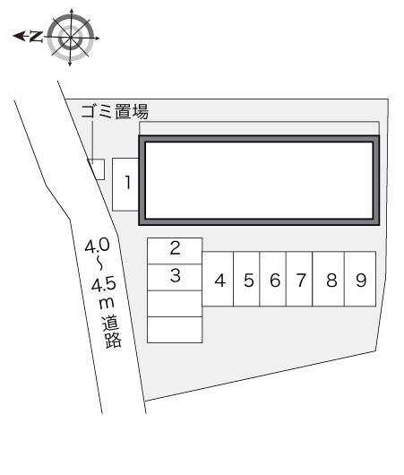 夢(21162)の駐車配置図