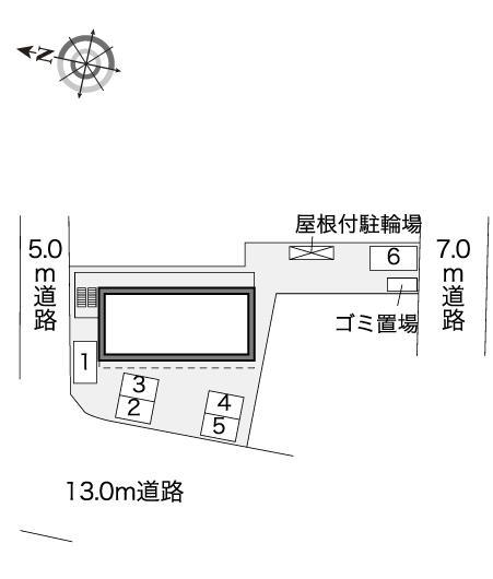 アーバンコート熱田(40636)の駐車配置図