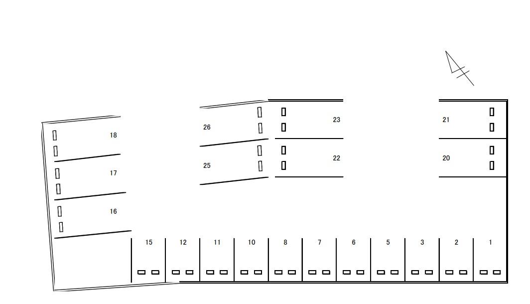 ９６９の駐車配置図
