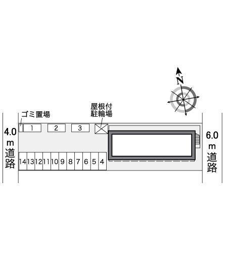 サルドセジュール(25991)の駐車配置図