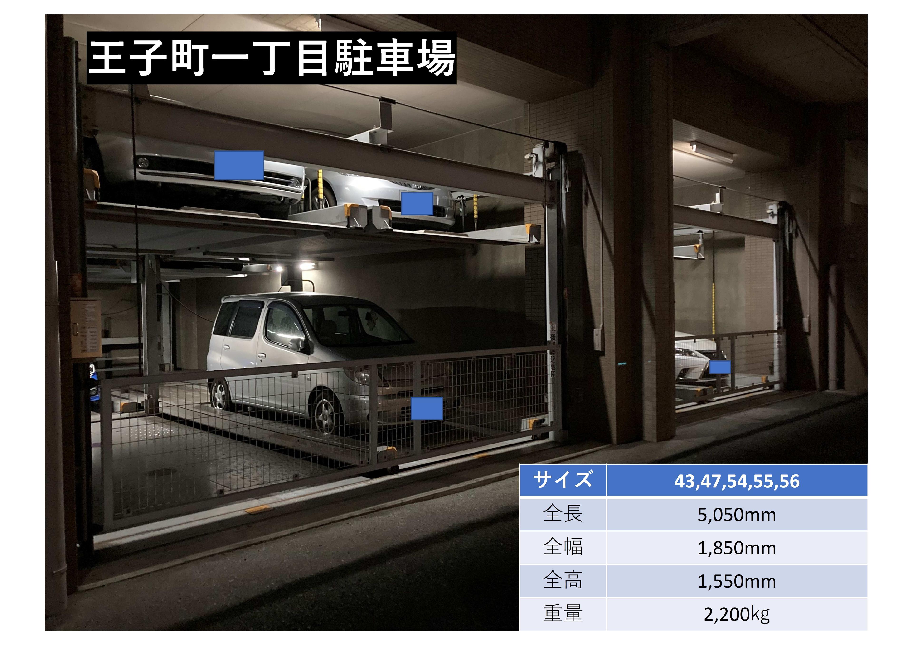 王子町一丁目駐車場の外観・駐車場イメージ1枚目
