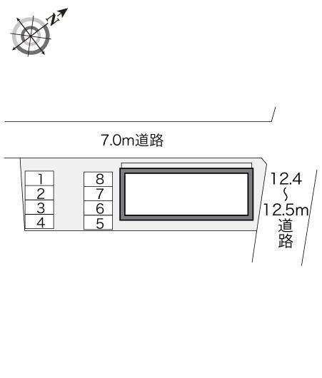 ｅ－ｂｏｘ(20785)の駐車配置図