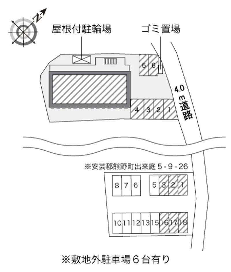 紫苑(29756)の駐車配置図