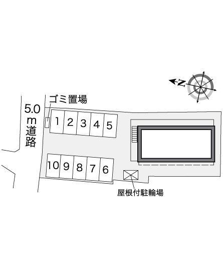 小路口本町Ⅱ(38212)の駐車配置図