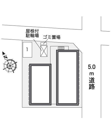 山坂(27175)の駐車配置図