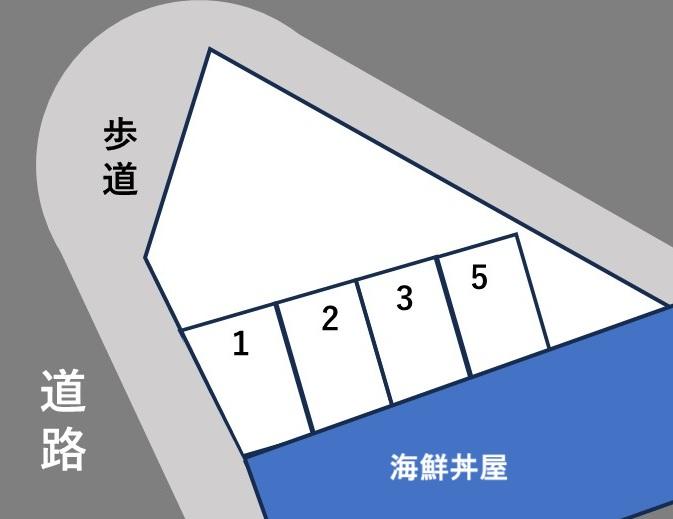 ナカスジ６・リンクパークの駐車配置図