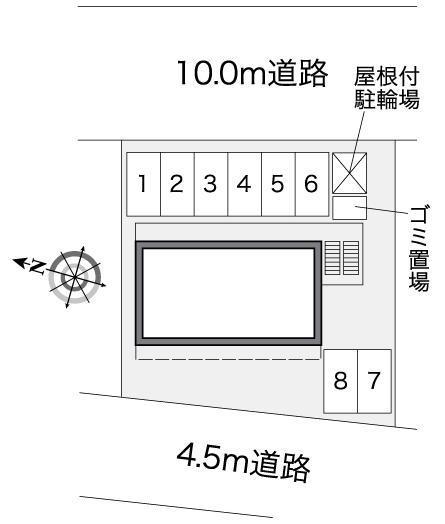 ルエスト(39127)の駐車配置図