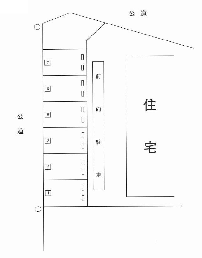 J-767の駐車配置図