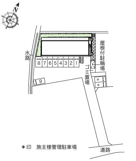 エルズ和泉(41951)の駐車配置図
