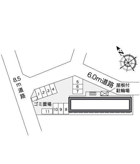 ルポ(25250)の駐車配置図