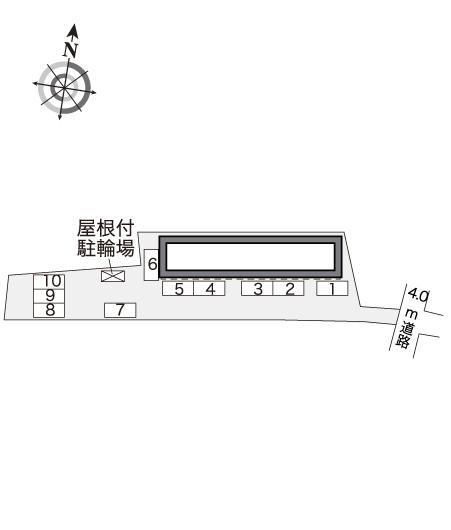 おぐち２００７(32233)の駐車配置図