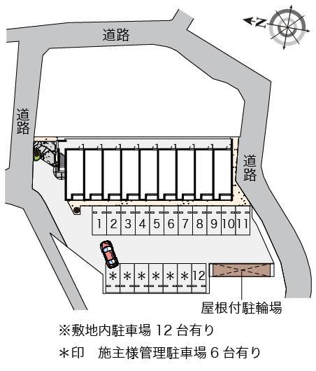 ＧＡＲＤＥＮＩＡ(53486)の駐車配置図
