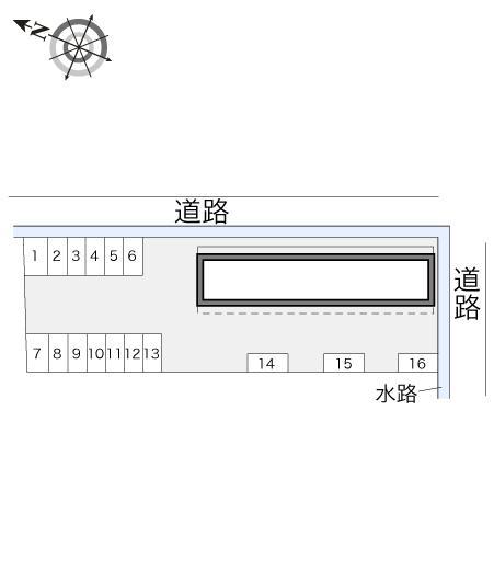 バロン(11154)の駐車配置図