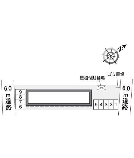 東上宿(39832)の駐車配置図