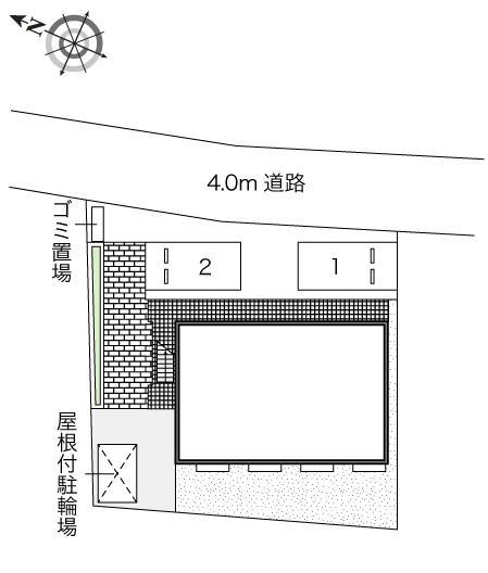 カーサアゼリア(48397)の駐車配置図